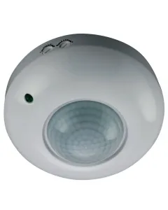 Mennyezeti kivitel teljesítmény: 300/1200 w max. hatótávolság: 6 m  Érzékelési szög: 360° színe: fehér