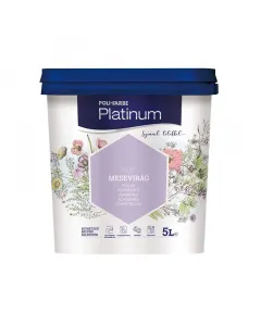 A poli-farbe platinum beltéri falfesték matt felületet kínál, harmonikusan illeszkedve modern terekbenagy fedőképessége miatt gyors 