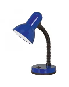 Kék színű eglo márkájú asztali lámpa széleskörű felhasználásra1 x e27 foglalat, maximum 40 w teljesítményig alkalmazhatóip20 