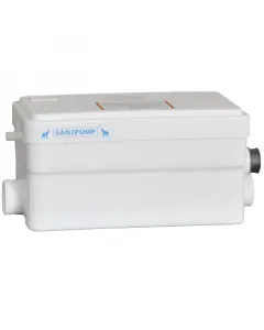 Sanipump hígszennyvíz átemelő 250 w teljesítményű szivattyú  vízszintes továbbítás max. 50 m 2 oldalsó rákötési csonk bels�