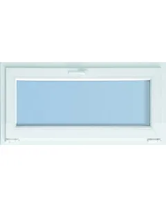 4 légkamrás, 60 mm-es pvc-profil 4-16-4 low-e +argon körbefutó, szürke gumitömítés  bejárati atóhoz felülvilágítónak bukóvas