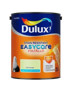 A dulux easycare beltéri falfesték foltálló felülettel támogatja a tisztán tartásta festett felület színtartó marad intenzív has