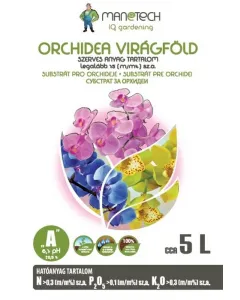 Orchideákhoz alkalmas tápanyaggal dúsított egyszerű alkalmazás