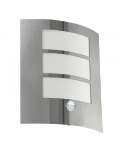 Az eglo kínálatában szereplő kültéri fali lámpa mozgásérzékelővel felszerelt változate27 foglalat egy maximum 60 w-os fényforr�