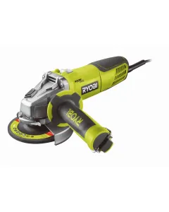Ryobi sarokcsiszoló 950 w-os motorral gyors és pontos vágáshoz12 000 fordulat percenként a hatékony eltávolításhoz és vágáshoz12