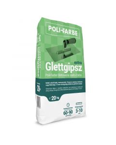 POLI-FARBE GLETTGIPSZ EXTRA - beltéri glett (20kg)