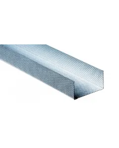 Vízszintes profil golyónyomott felület szélessége: 76 ±0,2 mm  hosszúsága: 4000 mm ±4 mm lemezvastagság: 0,55 ±0,06 mm