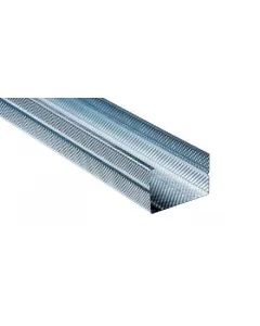 Függőleges profil golyónyomott felület szélessége: 73,8 ±0,2 mm  hosszúsága: 3000 mm ±4 mm lemezvastagság: 0,6 ±0,06 mm