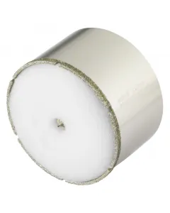 Átmérő: 83 mm mélység: 45 mm szerszámszár: ø 10 mm csempéhez és porcelánhoz akkus csavarozóval használható