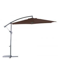 SUNFUN TOSCANA - függő napernyő (3m, mokka)
