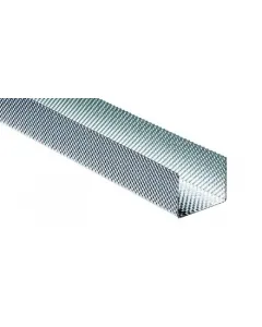 Vízszintes profil golyónyomott felület szélessége: 51 ±0,2 mm  hosszúsága: 4000 mm ±4 mm lemezvastagság: 0,55 ±0,06 mm