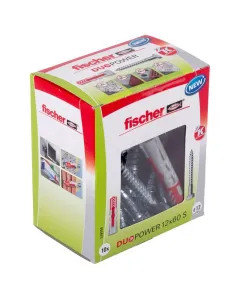 10 db 12 x 60 mm-es dübel 10 db 8 x 80 mm-es hatlapfejű csavar