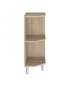 1 polcos mérete: 30 x 84 x 55 cm világos sonoma tölgy színű lapraszerelt