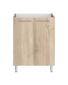 Főzőlaphoz mérete: 60 x 84 x 57 cm praktikus tárolás világos sonoma tölgy színű lapraszerelt