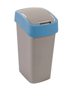 Műanyag billenőfedéllel ideális szelektív hulladékgyűjtéshez