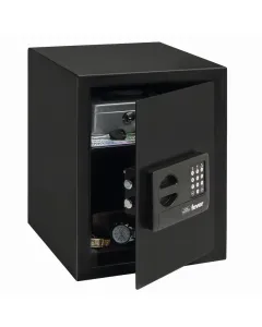 Fekete színű elektronikus zár szimpla falú