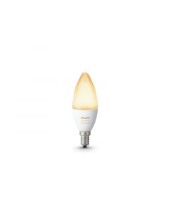 PHILIPS HUE WHITE AMBIANCE - LED-fényforrás (E14, 6W, fehér)