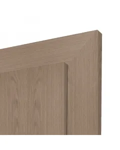 Ajtótok lekerekített tokborítással 60 mm-es borításszélesség 11,8-13,5 cm-es falvastagsághoz 75 x 210 cm-es falnyílásba füstölt