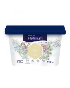 A poli-farbe platinum beltéri falfesték matt felületet biztosít modern otthonokbana nagy fedőképesség hatékonyan takarja a falakat k