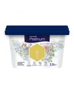 A poli-farbe platinum beltéri falfesték nád árnyalatban matt felületet biztosítjó fedőképessége révén optimális választás vil