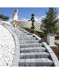 Antikolt felület szabálytalan, töredezett élek mérete: 40 x 20 x 15 cm anyagszükséglet állítva: 12,5 db/m2 anyagszükséglet fekte