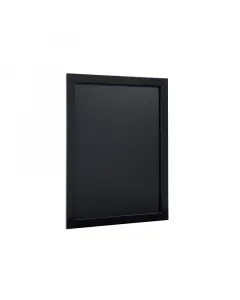 Mindkét oldalán írható lakkozott, fekete kerettel  mérete: 30 x 40 cm krétamarkerrel  rögzítőkészlettel