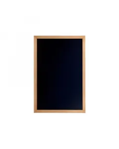 Mindkét oldalán írható lakkozott tölgykerettel  mérete: 40 x 60 cm krétamarkerrel  rögzítőkészlettel