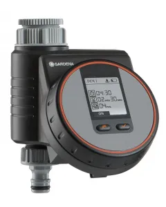 Csatlakozás: 3/4, 1 Öntözés időtartama: 1 mp - 99 perc lcd kijelző időzíthető öntözés 9 v-os alkáli elemmel (nem tartozék)
