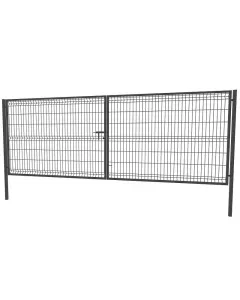 Mérete: 400 x 153 cm egyszerű szerelés amtracitszínű