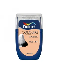 Beltéri falfesték teszteléséhez a dulux márka kis kiszerelésű tesztere praktikus választáskompakt 30 ml-es méret lehetővé teszi 