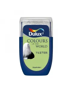 Beltéri falfesték teszter kiszerelésben a dulux kínálatában egyszerű próbáhozpraktikus 30 ml-es méret mintafestéshez és színvá