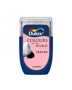 Festékpróbához ideális választás a dulux márkájú beltéri falfesték teszterkompakt, 30 ml-es kiszerelés gyors mintázáshozegyene