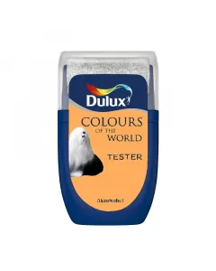 Dulux márkájú beltéri falfesték kis mintaként kényelmes próbafestéshez30 ml-es teszter kiszerelés megkönnyíti a színpróbátegy