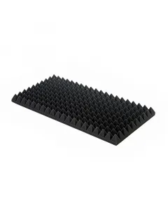 Hatékony hangszigetelés mérete: 100 x 50 cm vastagsága: 7 cm anyaga: poliuretán piramisprofil