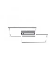 A paul neuhaus márka mennyezeti lámpája 2 x 7,5w-os led fényforrással készültmindkét integrált led 850 lumen fényáramot biztosít