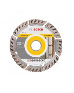 Beton, tégla, térkő vágására gyémántbevonatú vágóél Átmérő: 125mm furatátmérő: 22,23 mm vágási szélesség: 2 mm