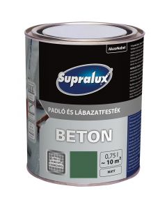 SUPRALUX BETON - padló- és lábazatfesték - zöld 0,75L