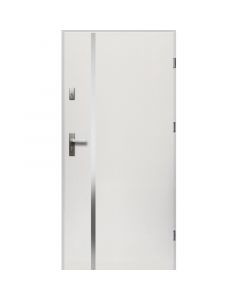 HEBE - fém bejárati ajtó (100x207, jobbos, fehér)
