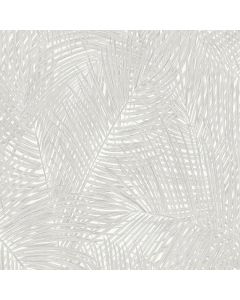 A.S. CREATION SUMATRA - tapéta (levelek, ezüst-fehér)