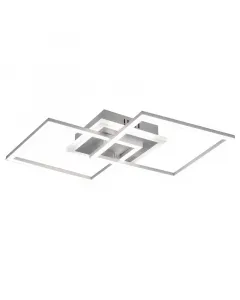A reality márkájú mennyezeti lámpa beépített 25 w-os led-fényforrással működikenergiatakarékos üzemeltetésével kisebb a villam