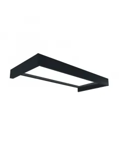 Átlátszó, 4 mm-es akrilpanel porszórt alumíniumprofilok horganyzott acél tartókonzolok csavarmentes tetőszerkezet integrált, rejtet