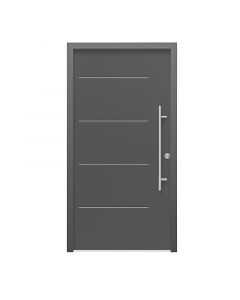THERMOLUX BILBAO - fém bejárati ajtó (98x208, jobbos, antracit)