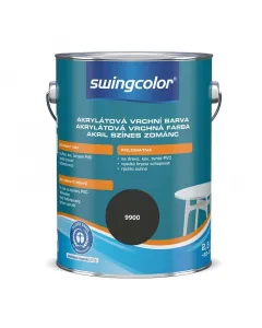 A swingcolor zománcfesték hosszú távon ellenáll az uv-sugaraknak és az időjárási hatásoknaknagy fokú ütés- és karcállóságá