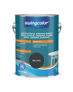 Az swingcolor zománcfesték hosszú távon ellenáll a sárgulásnak és uv-sugárzásnakfelülete ütésnek és karcolásnak is jól ellen