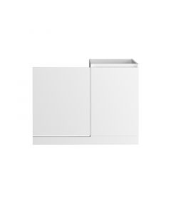 ALACARTE - konyhabútor-lábazat mosogatógéphez (magasfényű fehér)