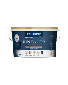 Beltéri falfesték esetén a poli-farbe márkájú latex prémium fő előnye a matt hatástartós bevonatnak köszönhetően huzamosabb id