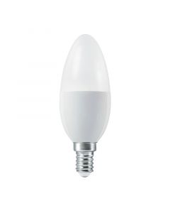 LEDVANCE SMART+ - LED-fényforrás (E14, 5W, gyertya, matt, melegfehér, WiFi, okos)