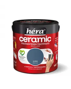 HÉra ceramic beltéri falfesték tartós és elegáns színt biztosít belső terekbennagy dörzsállóságának köszönhetően intenzív 