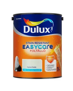 Gyermek- és kisállatbarát környezetekbe ajánlott dulux márkájú beltéri falfestékfoltálló kialakítása segíti a rendszeres tisz