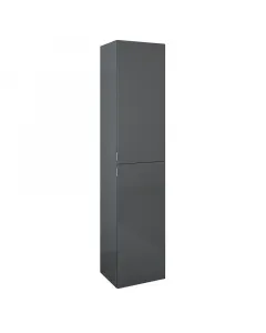 2 ajtós 4 üvegpolccal mérete: 40 x 35 x 180 cm praktikus tárolás antracitszínű rögzítés módja: fali
